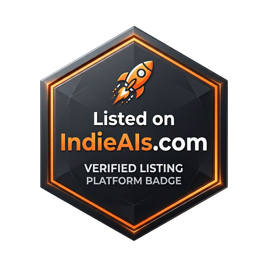 Listed on IndieAIs